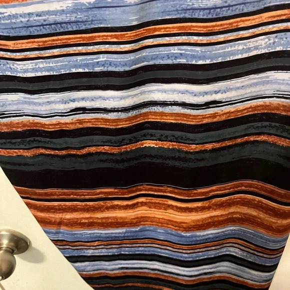 SHEIN Slayer Plus Size women Bodycon dress fluid print sleek sexy size 1XL - Picture 10 of 12